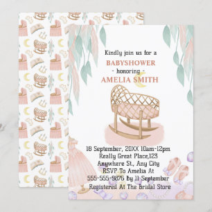 Invitación Princess Baby Shower
