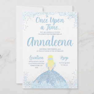 INVITACIÓN PRINCESS BIRTHDAY INVITE