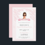Invitación Princess Diaries 30th Birthday milenial<br><div class="desc">Turn 30 like true royalty with this Princess Diaries-inspired birthday invitation! Perfect for millennial queens ready for their royal glow-up, this editable template combines elegance, tiaras, and a touch of Genovia magic. Ideal for a glam brunch, royal tea party, or pink and gold soirée, this invite is fully customizable and...</div>