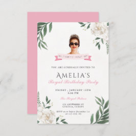 Invitación Princess Diaries 30th Birthday milenial