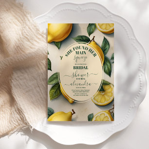Invitación Principal depredación Lemons Ducha de Novias Medit