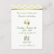 Príncipe Birthday de Little Boy