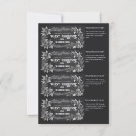 Invitación Printable Christmas Homemade Gift Labels