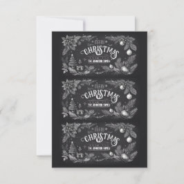Invitación Printable Homemade Christmas Gift Labels