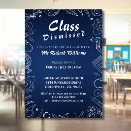 Invitación Profesor de Escuela de Jubilados Clase Fiesta de F