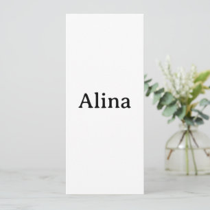 Invitación Promoción de marca simple al cuadrado 4" x 9,25"