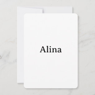 Invitación Promoción de Marca Simple Redondeada 4,5" x 6,25"