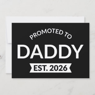 Invitación Promovido A Daddy Est. II 2026