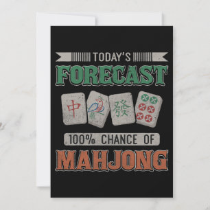 Invitación Pronóstico de hoy 100 posibilidades de Mahjong Fie