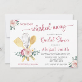 INVITACIÓN PRONTO SERÁ SALIDO DE LA DUCHA DE BRIDAL