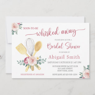 INVITACIÓN PRONTO SERÁ SALIDO DE LA DUCHA DE BRIDAL