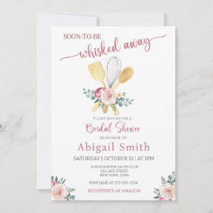 INVITACIÓN PRONTO SERÁ SALIDO DE LA DUCHA DE BRIDAL