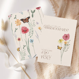 Invitación Propuesta caprichosa de la mariposa de flores silv