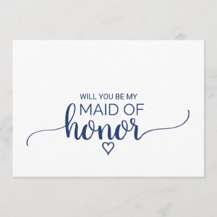Invitación Propuesta De Caligrafía Simple De La Marina De Hon