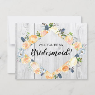 Invitación Propuesta de criadora de novias con flores de made