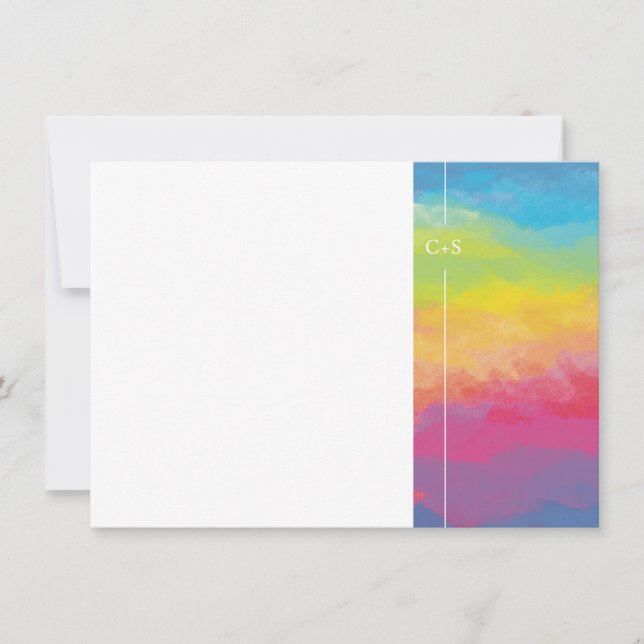 Invitación Propuesta de la dama de honor (Anverso)