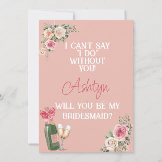 Invitación Propuesta de la dama de honor
