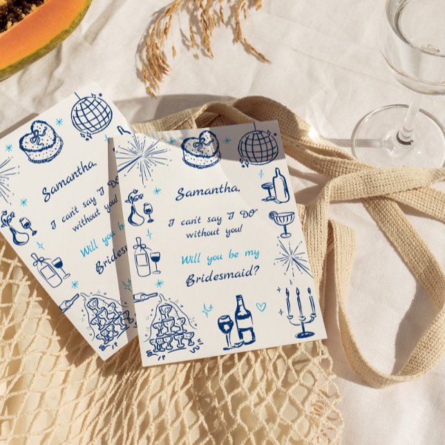 Invitación Propuesta de la dama de honor de la torre de champ (Subido por el creador)