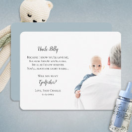 Invitación Propuesta de Padrino Foto