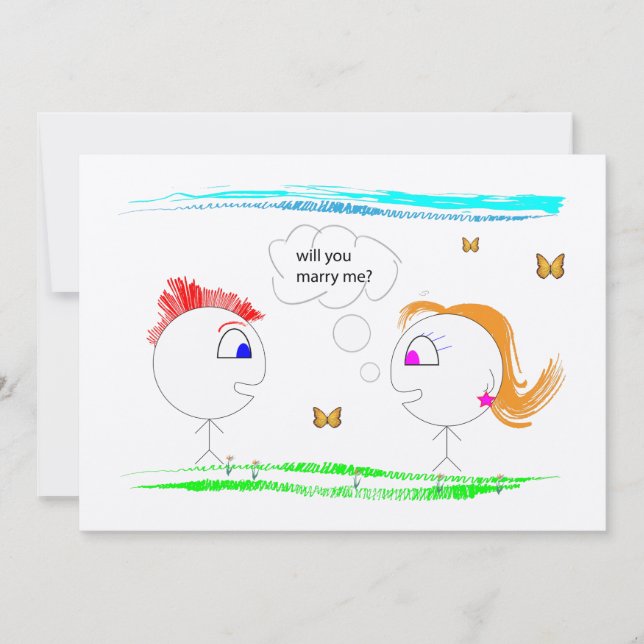 Invitación Propuesta matrimonial de Lili - CASAME (Anverso)