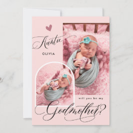 Invitación Propuesta moderna de la fotógrafa de la diosa madr