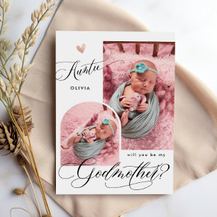Invitación Propuesta moderna de la fotógrafa de la diosa madr
