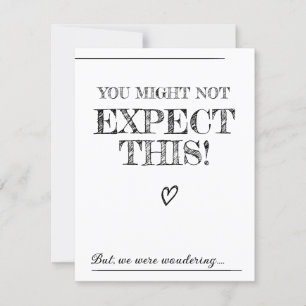 Invitación Propuesta oficial.Se casará con nosotros