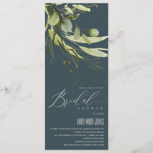 INVITACIÓN PROSPECTO GRIS GREEN FOLIAGE COLOR DE AGUA DUCHA B