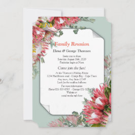 Invitación Protea - Reunión de Strelitzia Flower Bouquets