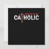 Proud To Be Catholic Church Pray Faith Religion Gi