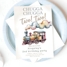 ¡Próxima parada: 2 años! Fiesta de cumpleaños de t