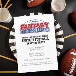 Invitación Proyecto de Fiesta de la Fantasy Football League