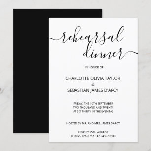Invitación Prueba de tipografía manuscrita