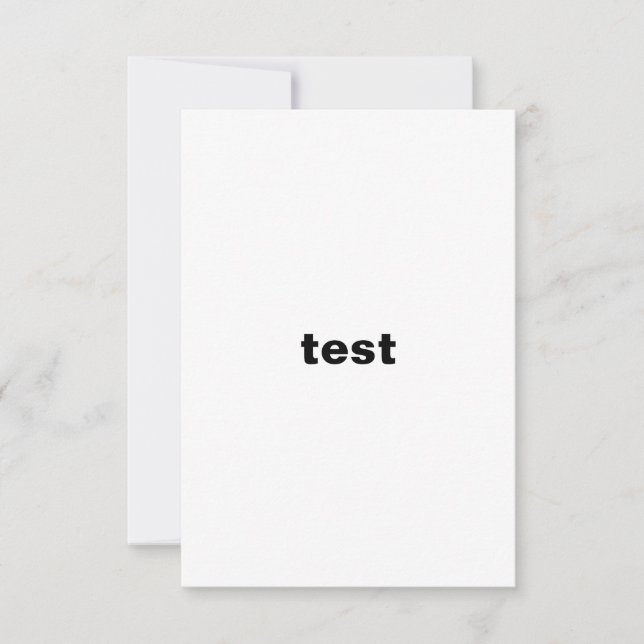 Invitación prueba del departamento de bodas (Anverso)