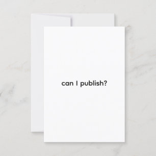 Invitación publicar trabajo