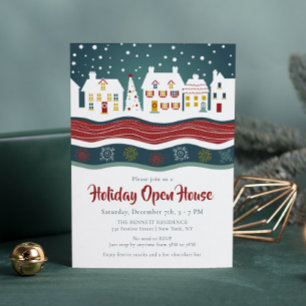 Invitación Pueblo Navideño Nevado Fiesta de Apertura en Vacac