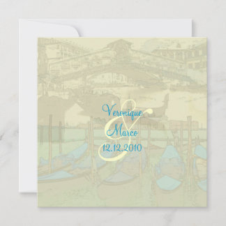 Invitación Puente/Color PixDezines Venezia+Rialto