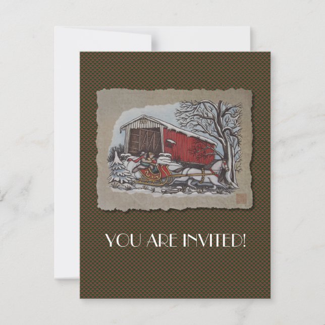 Invitación Puente y puente cubierto (Anverso)