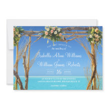 Puerta de Boda Floral Summer Beach