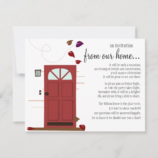 Invitación Puertas próximas (Anverso)