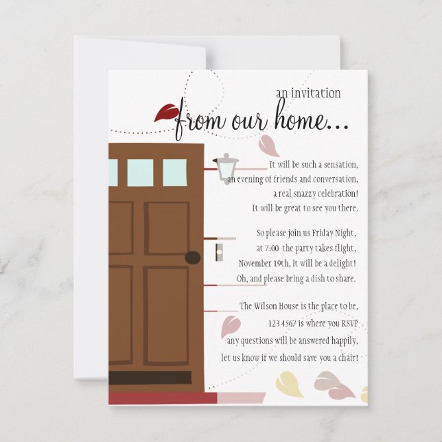 Invitación Puertas próximas (Anverso)