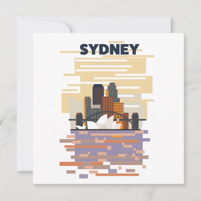 Invitación Puerto de Sydney (Anverso)