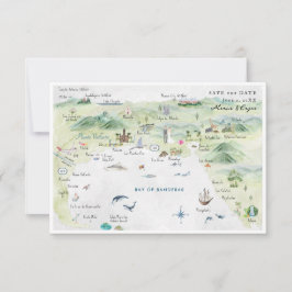 Invitación Puerto Vallarta, México | Mapa de Itinerario de Bo
