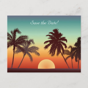 Invitación Puesta de sol en Florida