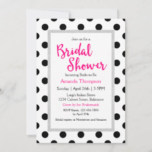 Invitación Puestos de Polka en Moda Girona y duchas de novias