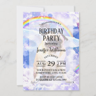 Invitación Pug unicorn - Cute pugicorn