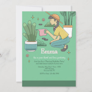 Invitación Pulgar Verde