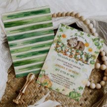 Pumpkin Bearly Wait Baby Shower