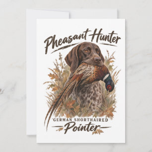 Invitación Punteros Alemanes de Pelo Corto