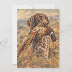 Invitación Punteros Alemanes de Pelo Corto